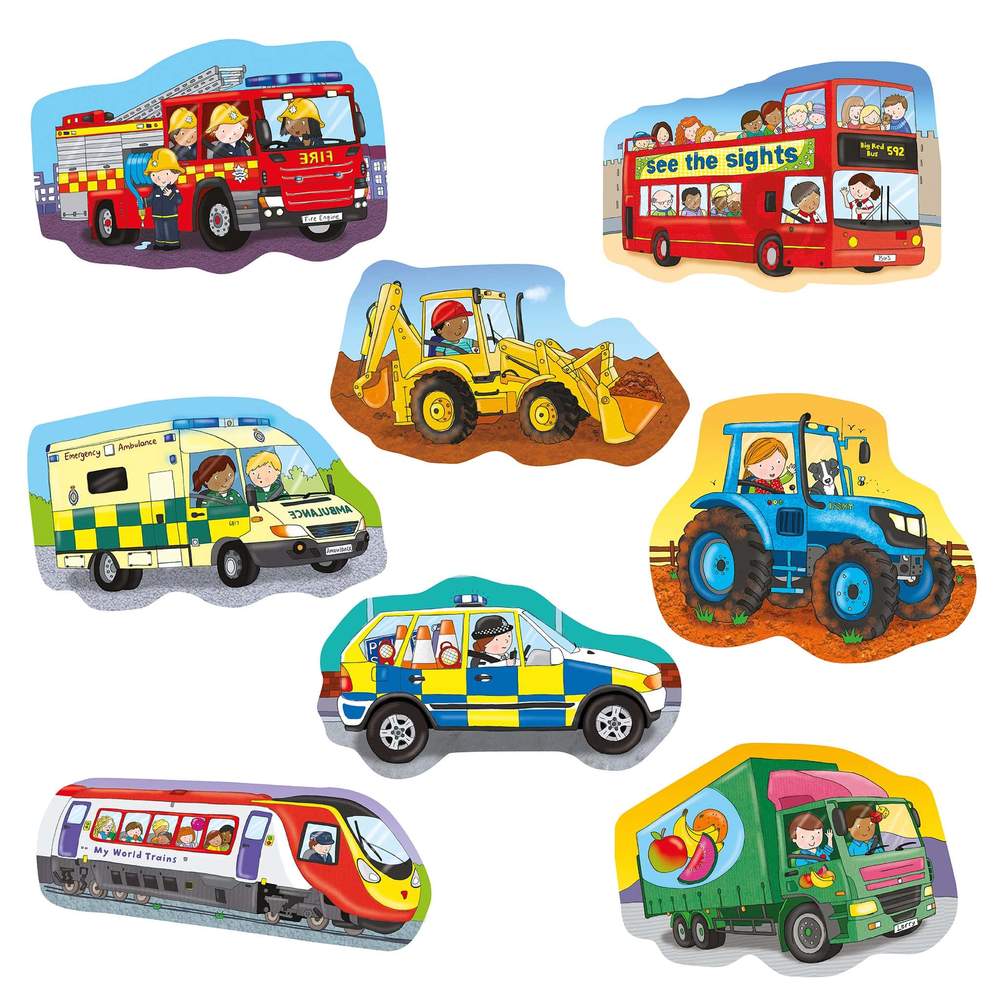 Gibsons Wheels Children's Puzzles