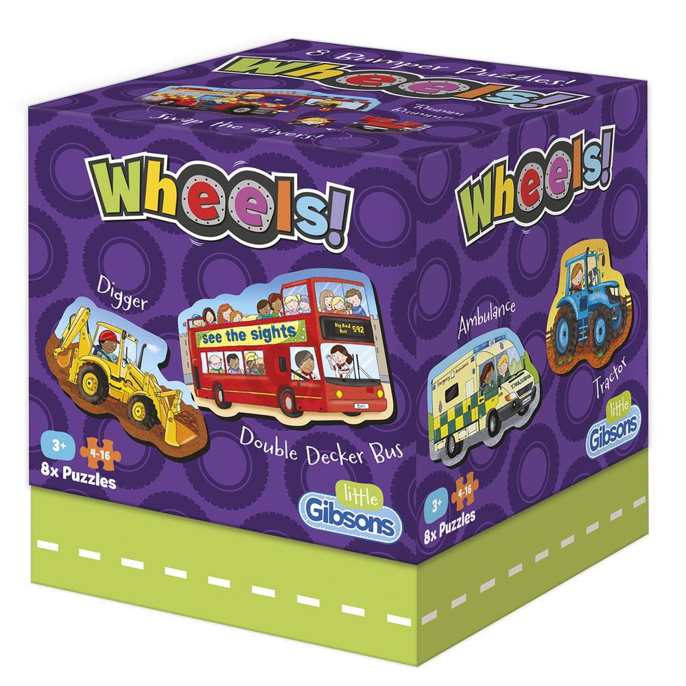 Gibsons Wheels Children's Puzzles