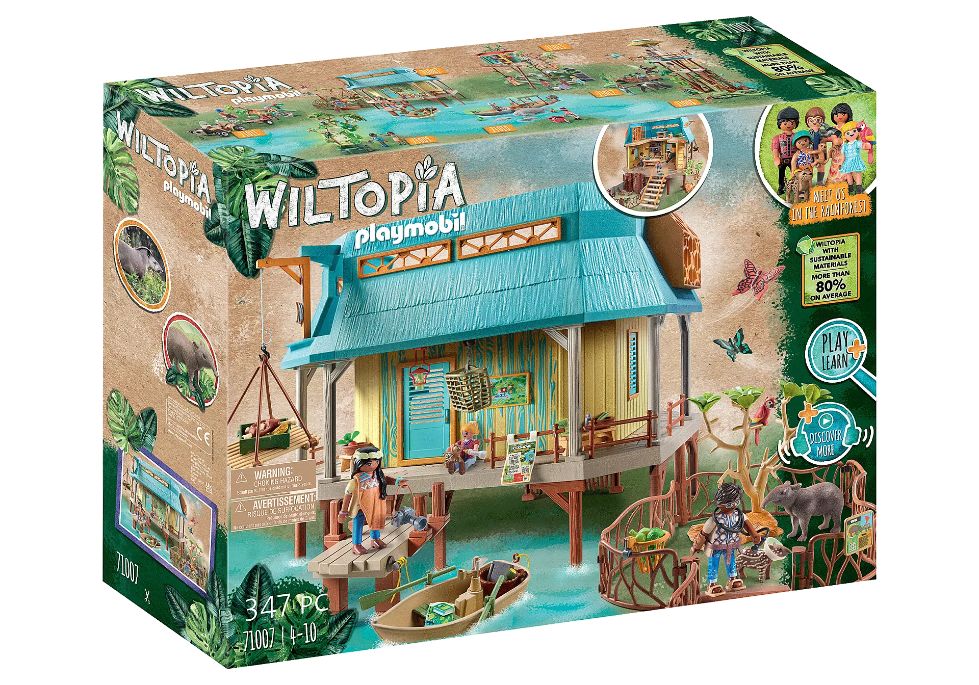 Playmobil Wiltopia - Animal Care Station 71007