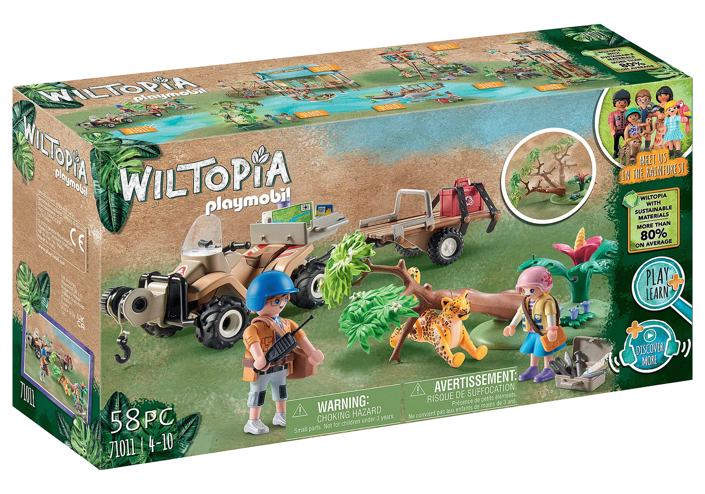 Playmobil Wiltopia - Animal Rescue Quad 71011