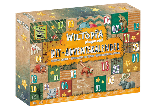 Playmobil Wiltopia DIY Advent Calendar: Animal Trip Around World