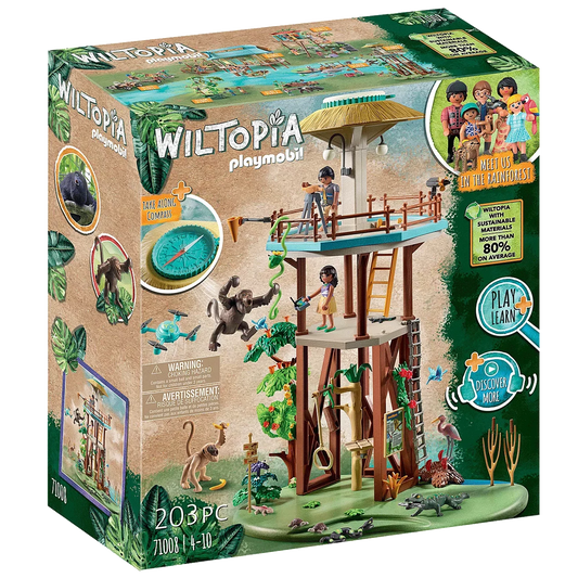 Playmobil Wiltopia - Research Tower with Compass 71008