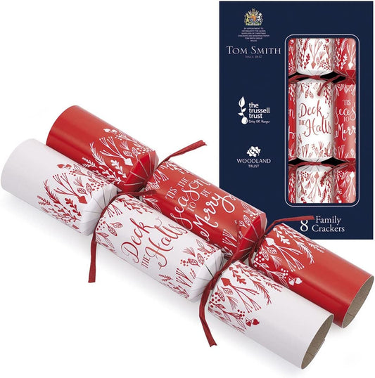 Tom Smith Contemporary Family Christmas Crackers 8-Pack