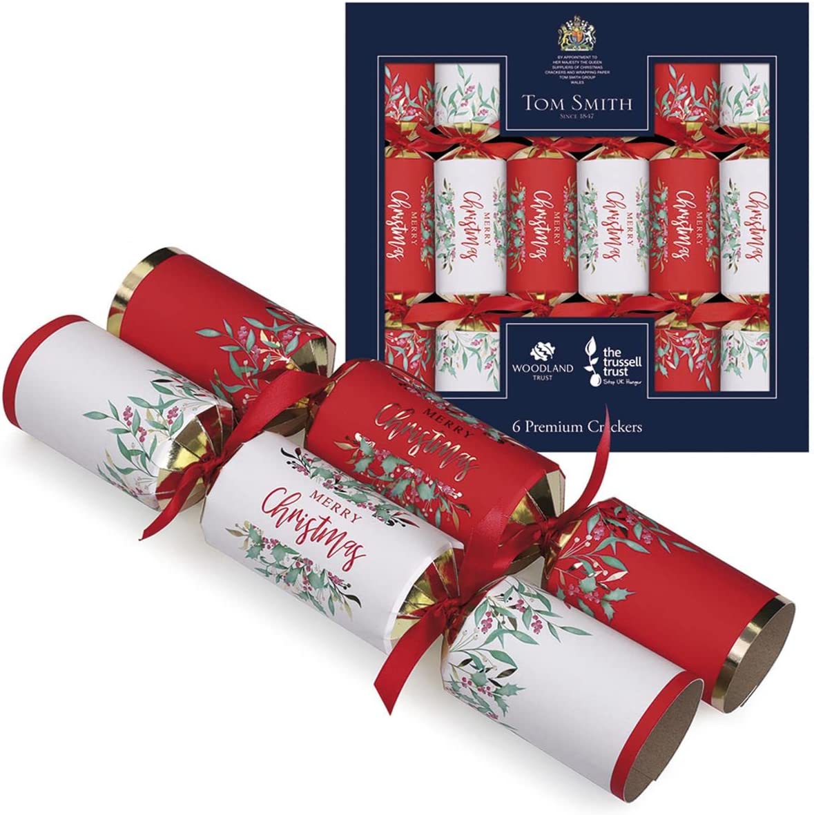 Tom Smith Traditional Premium Crackers 6-Pack