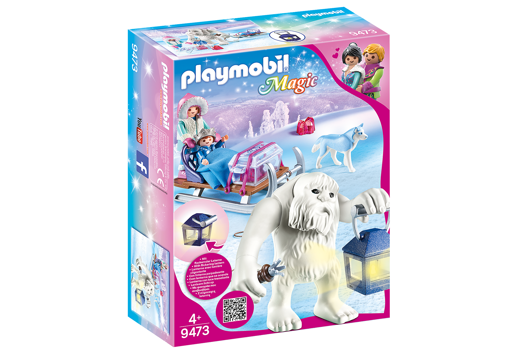 Playmobil Magic Yeti with Sleigh 9473