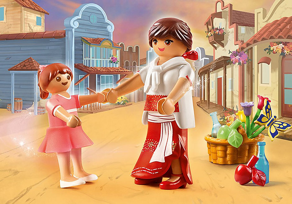 Playmobil Spirit Untamed Young Lucky & Mom Milagro