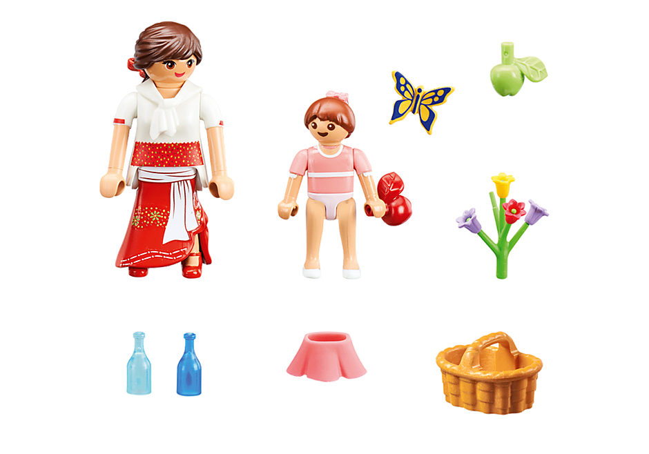 Playmobil Spirit Untamed Young Lucky & Mom Milagro