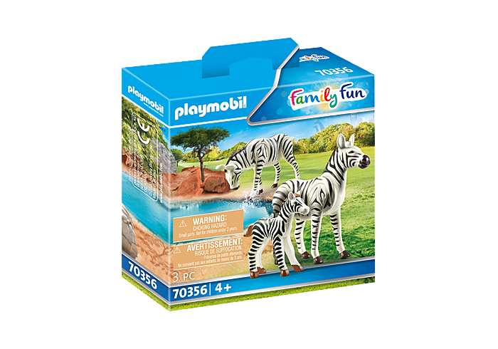 Playmobil Family Fun Zebras with Foal