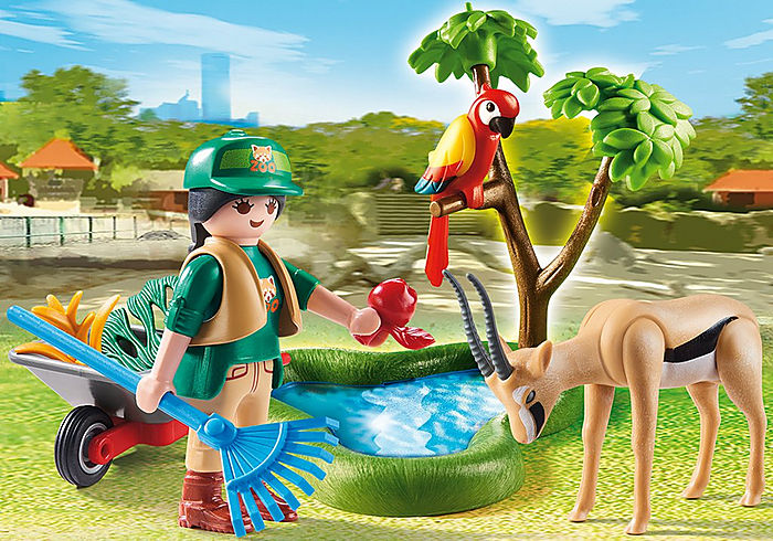 Playmobil Family Fun Zoo Gift Set