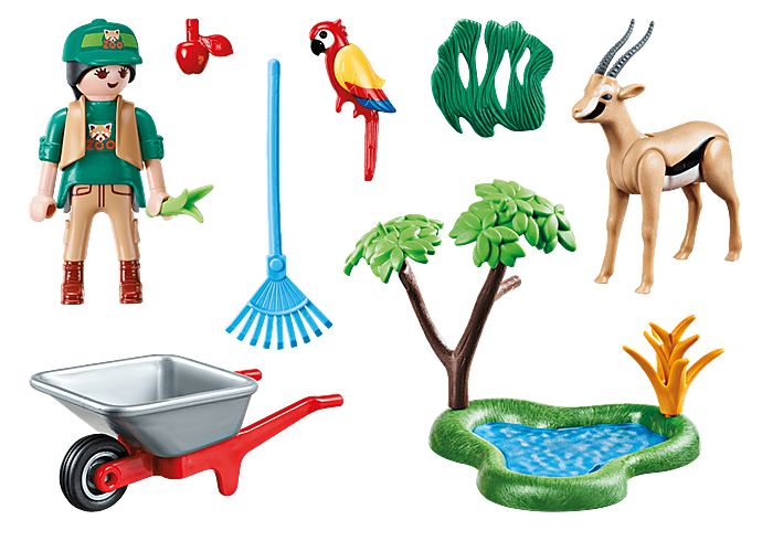 Playmobil Family Fun Zoo Gift Set