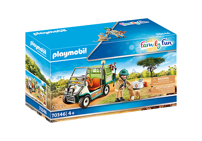Playmobil Family Fun Zoo Vet with Medical Cart