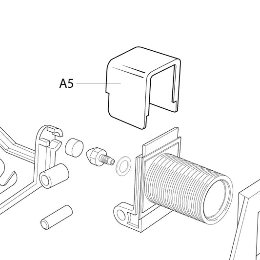 Fisher Alvin A5 Drink Splash Cover for A102 Zytel