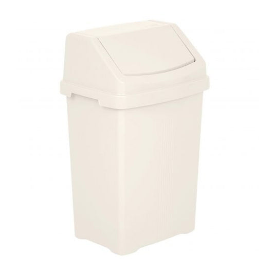 Wham Casa Swing Bin Soft Cream 25L