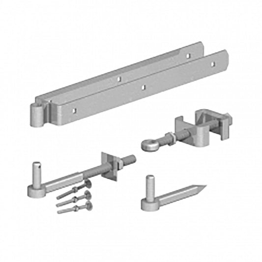 Birkdale GATEMATE Field Gate Adjustable Double Strap Hinge Set