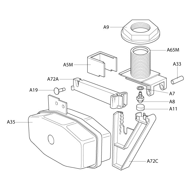 Fisher Alvin A35 Float Only for A75 Drinker