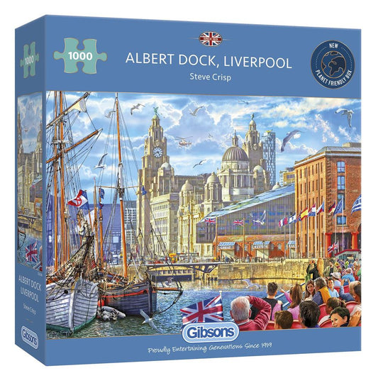 Gibsons Albert Dock Liverpool 1000 Piece Jigsaw