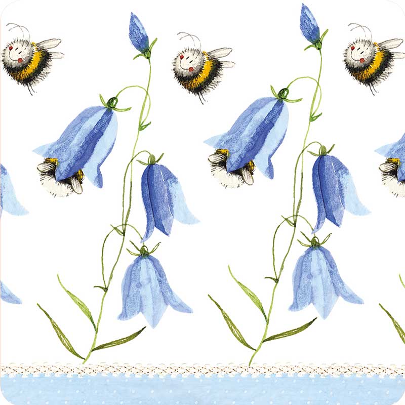 Alex Clark Bees & Harebells Coaster