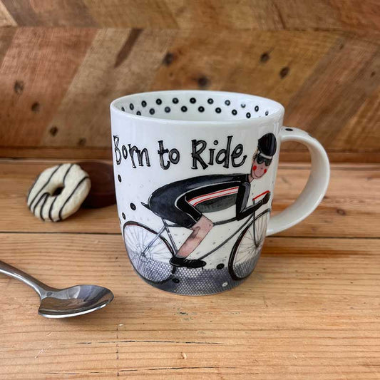 Alex Clark Cycling Mug