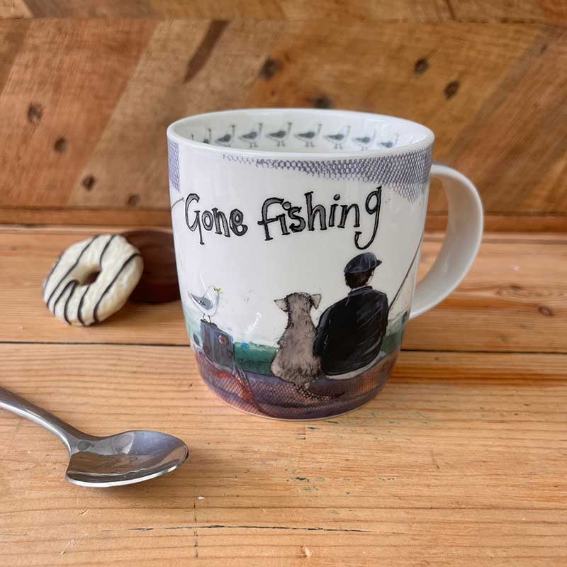 Alex Clark Fishing Mug