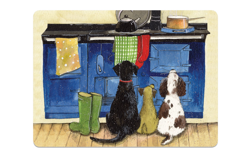 Alex Clark Hot Dogs Placemat