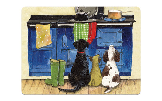 Alex Clark Hot Dogs Placemat