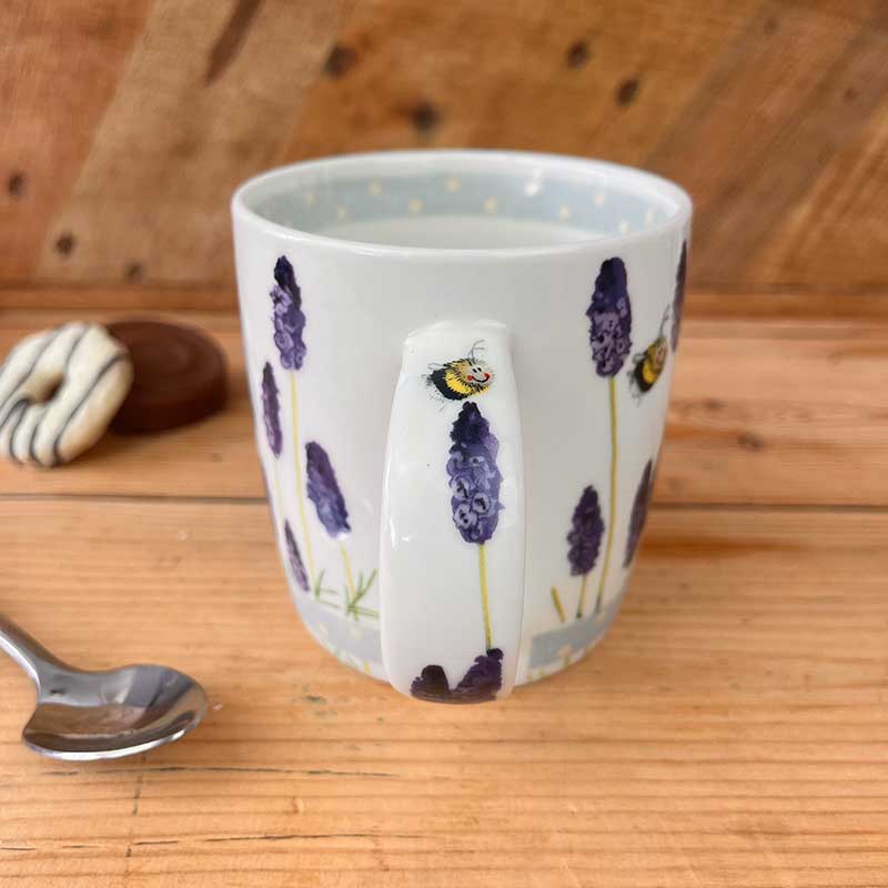 Alex Clark Lavender Bees Mug