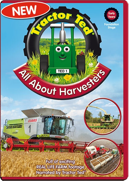 Tractor Ted All About Harvesters DVD