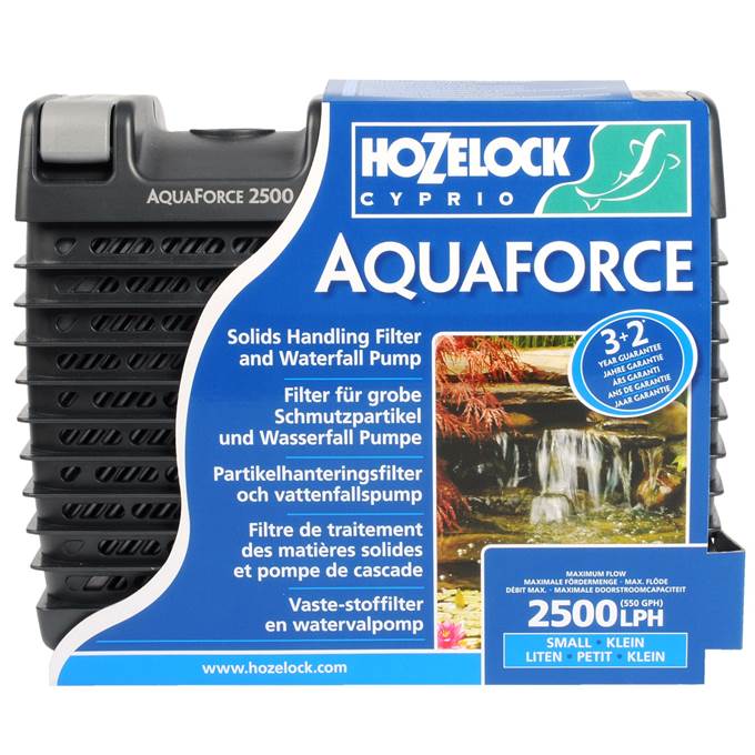 Hozelock Aquaforce 2500 - Pond Pump and Filter