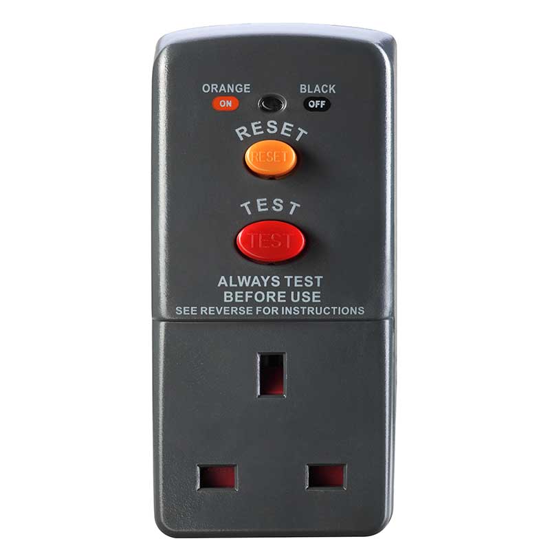 Masterplug RCD Safety Adaptor Plug