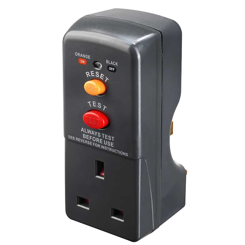Masterplug RCD Safety Adaptor Plug
