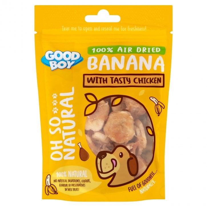 Good Boy Natural Banana With Tasty Chicken 85g