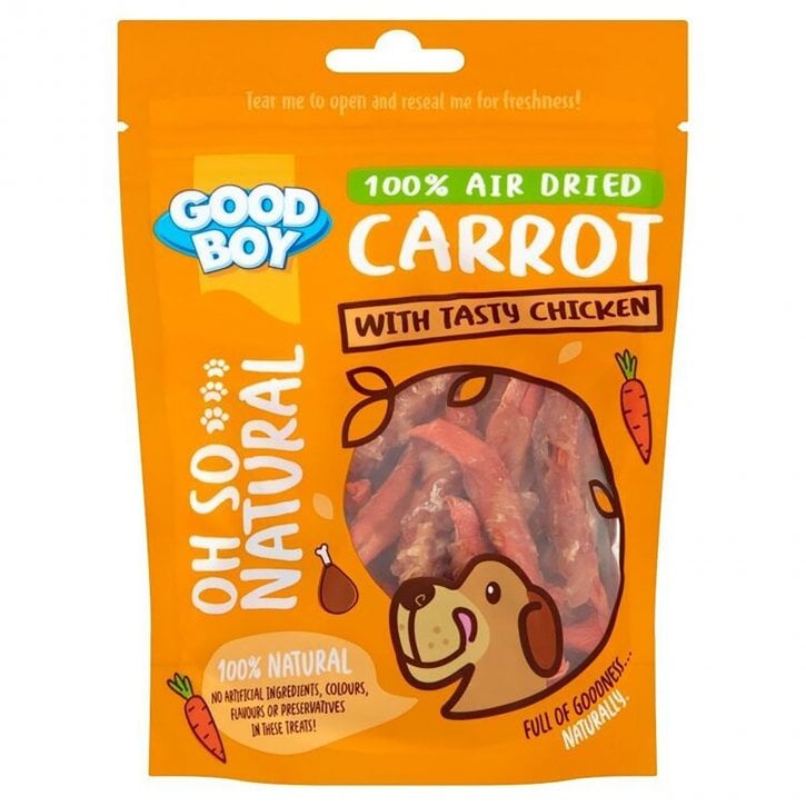 Good Boy Natural Carrot With Tasty Chicken 85g