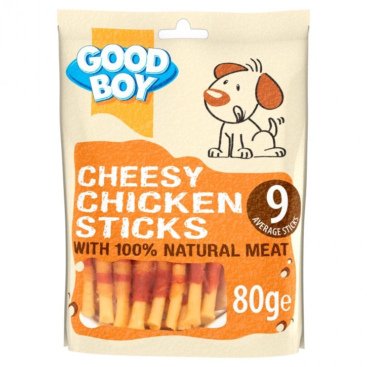 Good Boy Dog Cheesy Chicken Sticks
