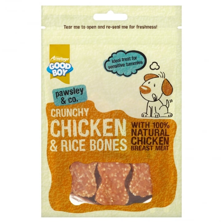 Good Boy Dog Chicken Rice Bones