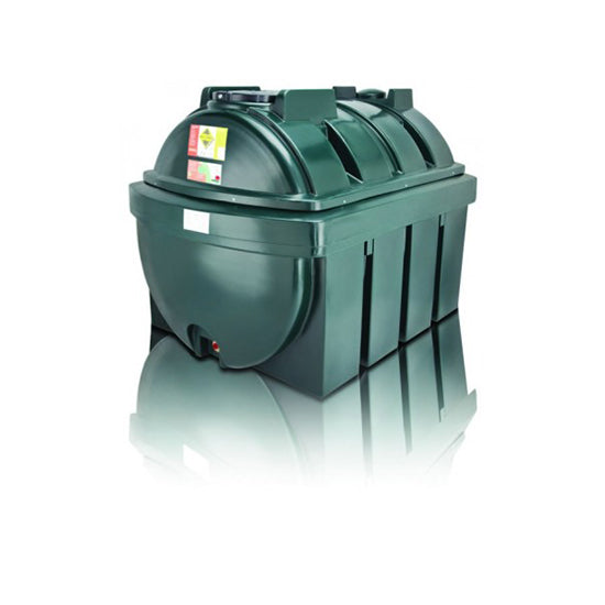 Atlas 2500L Horizontal Bunded Oil Tank 2500BHA1IN