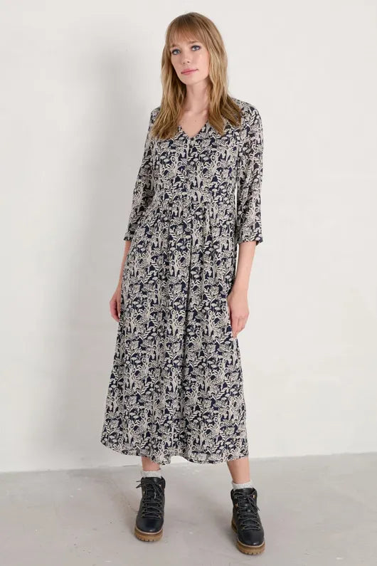 Seasalt Feather Slate Dress
