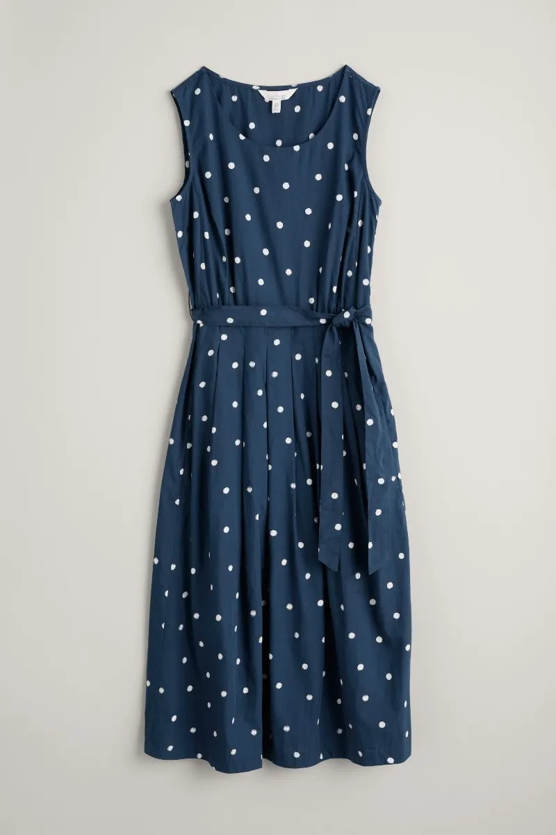 Seasalt Belle Fit-and-Flare Midi Dress Sam Turner & Sons Seasalt Belle Fit-and-Flare Midi Dress Sam Turner & Sons