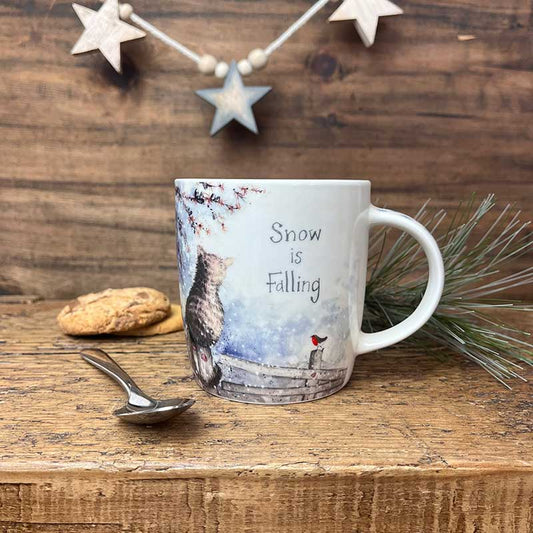 Alex Clark Christmas Snow Is Coming Mug