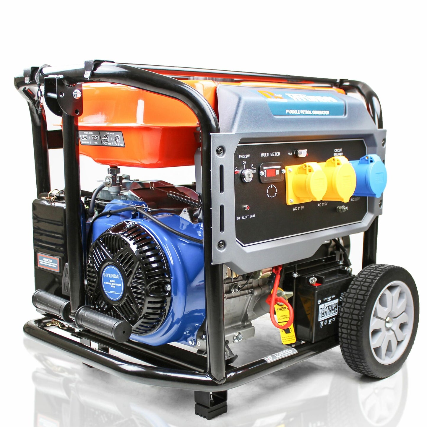 P1 P10000LE Site Petrol Generator