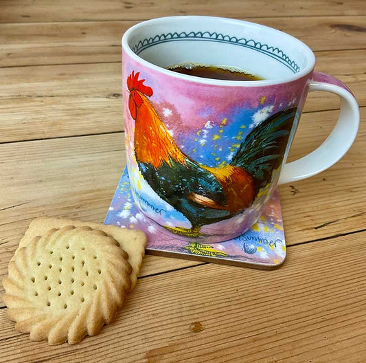 Alex Clark Welsummer Cockerel Mug