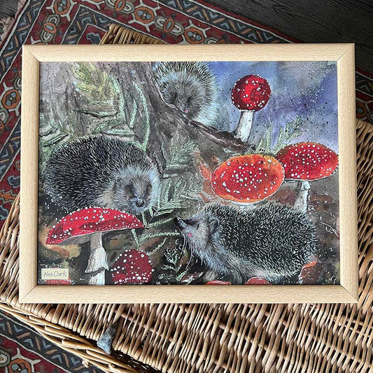 Alex Clark Hedgehogs Lap Tray
