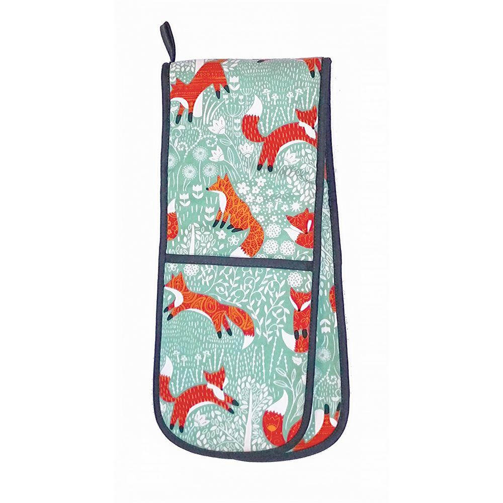 Ulster Weavers Double Oven Glove Foraging Fox