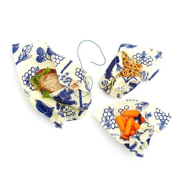 Bees Wrap Lunch Pack Bees & Bears Print