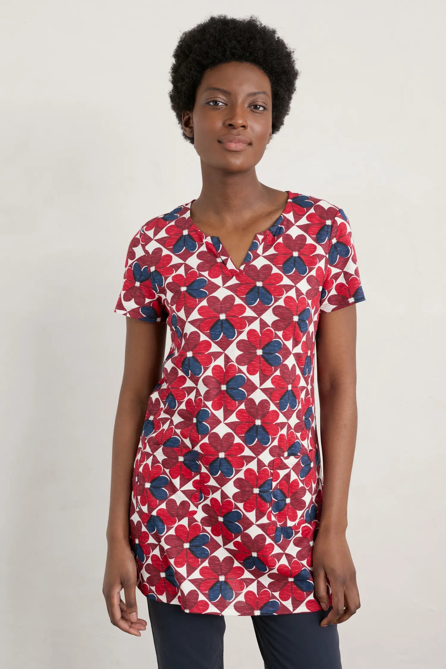 Seasalt Artist's Palette V-neck Tunic