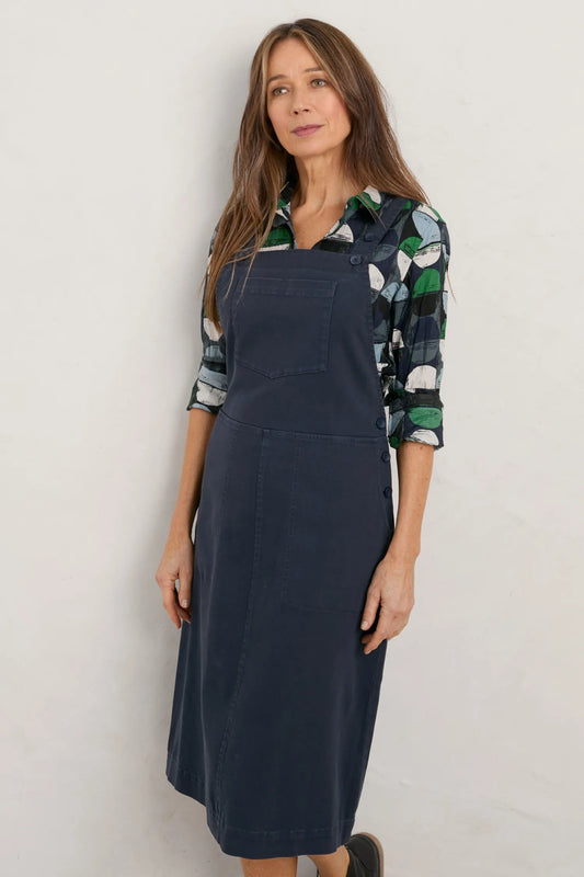 Seasalt Wave Shape Pinafore Dress