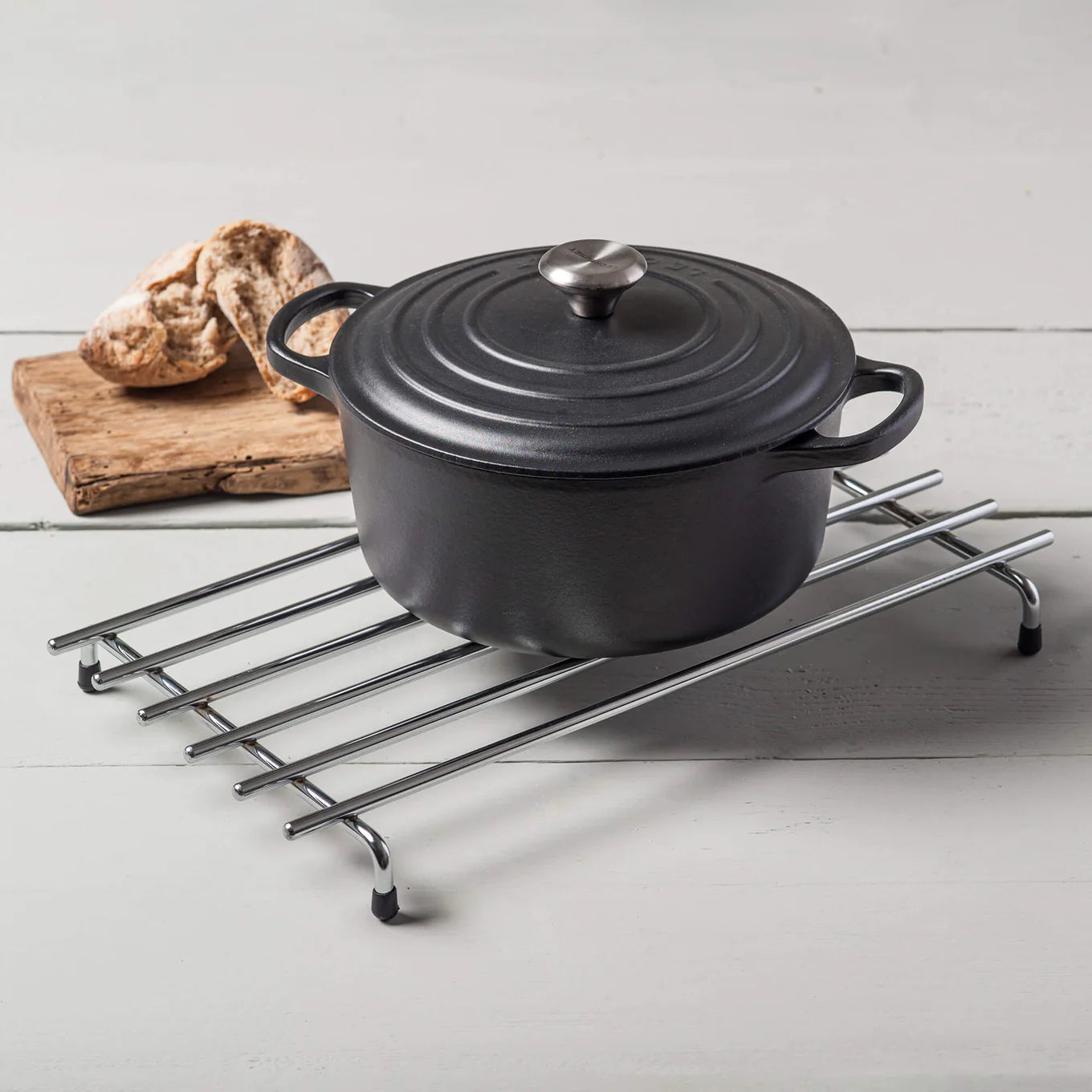 Kilo Deluxe Chrome Trivet – Large