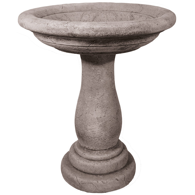 Willowstone Antique Grey Classic Bird Bath BB9AG
