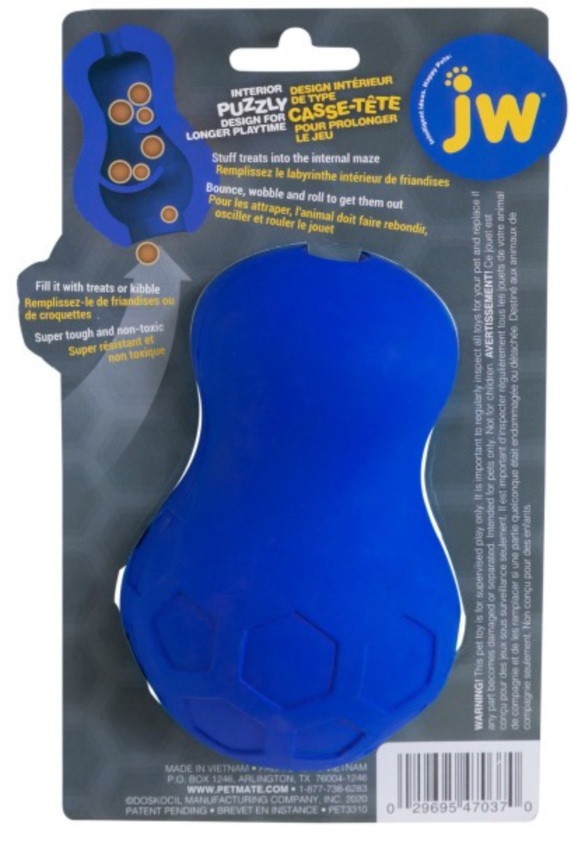 JW Tumble Teez Dog Toy Large Blue