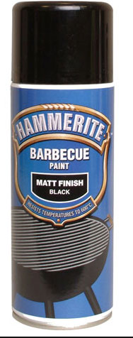 Hammerite Barbecue Paint in Matt Black