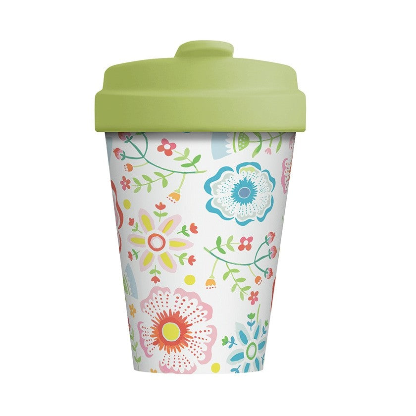 Blue Eyed Sun BambooCup Scandi Floral